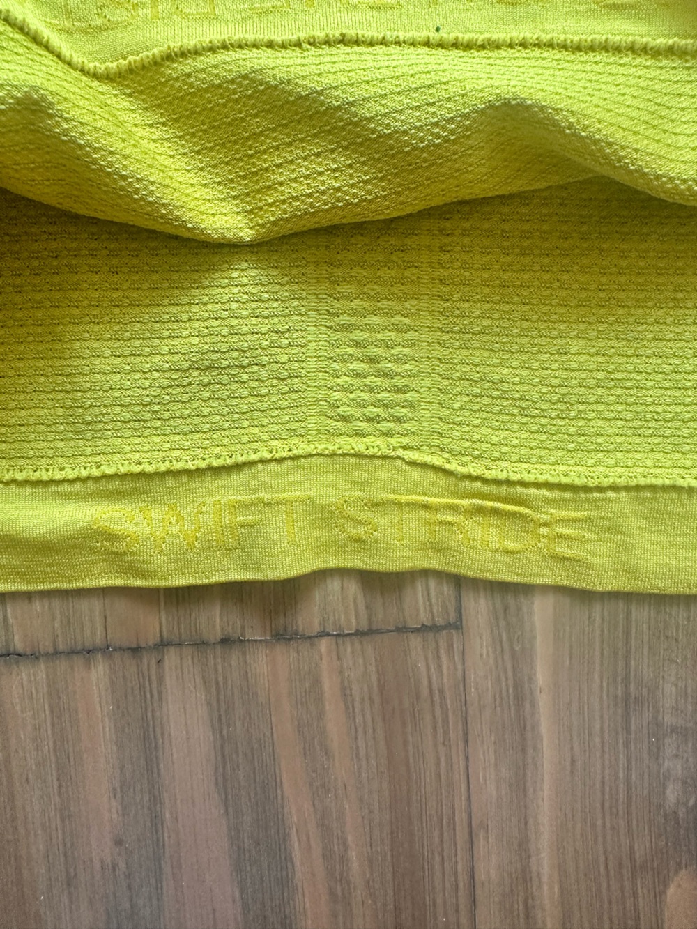 lululemon athletica swiftly Women's Long Sleeve Top - Bright Yellow - Picture 3 of 6